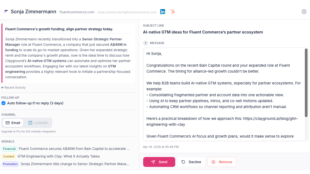 Hyper-personalized Engagements